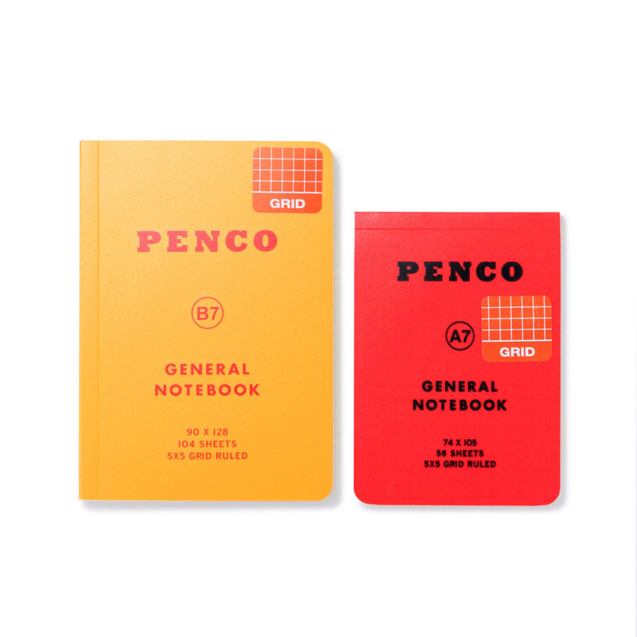 Penco-carnet-B7-A7-grid-general-notebook-Atelier-Kumo