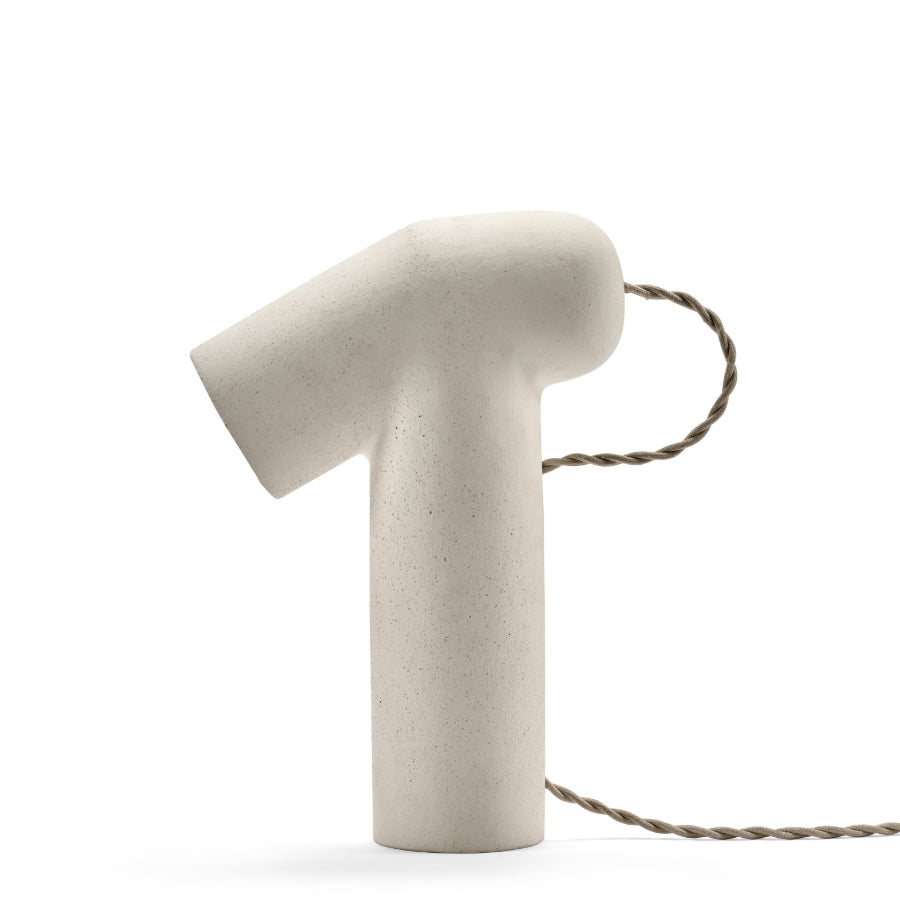 Serax-lampe-de-table-beige-maia-detail-Atelier-Kumo