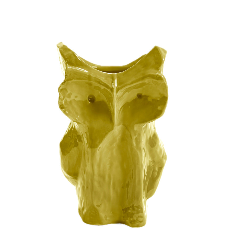 Serax-vase-hiboux-taille-L-jaune-after-midnight-Atelier-Kumo