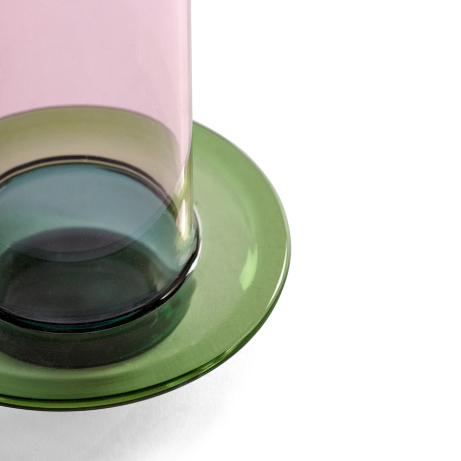 Serax-vase-m-mix-tricolore-glass-towers-jose-levy-verre-borosilicate-rose-detail-Atelier-Kumo