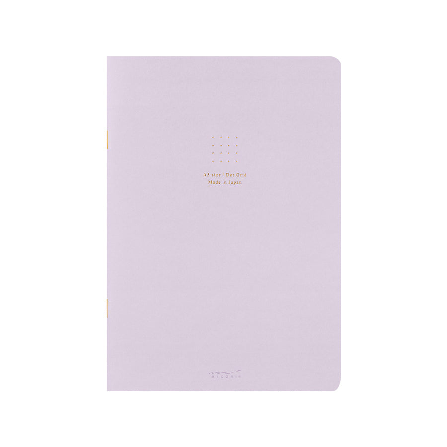 Tendance-Papeterie-carnet-dot-a5-lilas-premiere-couverture-Atelier-Kumo