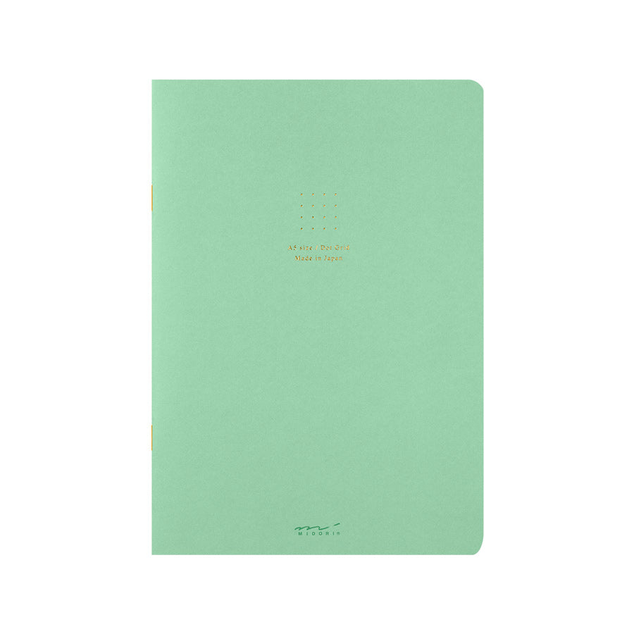 Tendance-Papeterie-carnet-dot-a5-vert-premiere-couverture-Atelier-Kumo