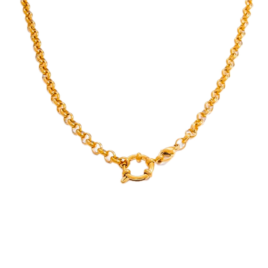 YW-detail-bijoux-ambiance-Collier-maille-doree-avec-fermoir-anneau-acier-inoxydable-Atelier-Kumo