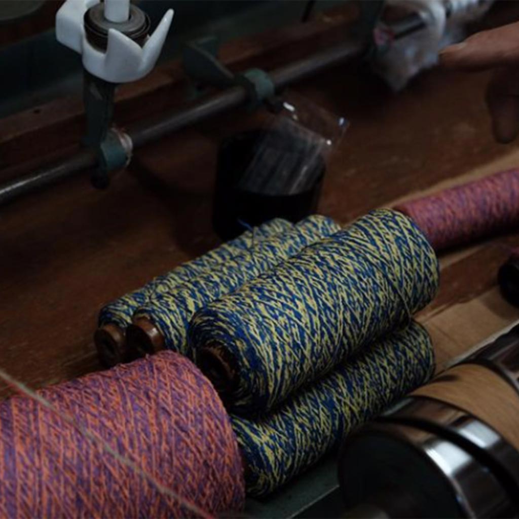 Le tissu traditionnel pour confectionner les tabliers japonais de la marque Anything