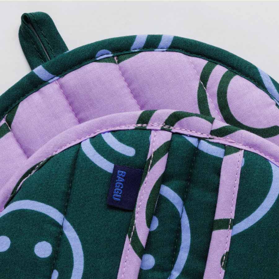 Baggu-manique-ronde-violet-vert-happy-Atelier-Kumo