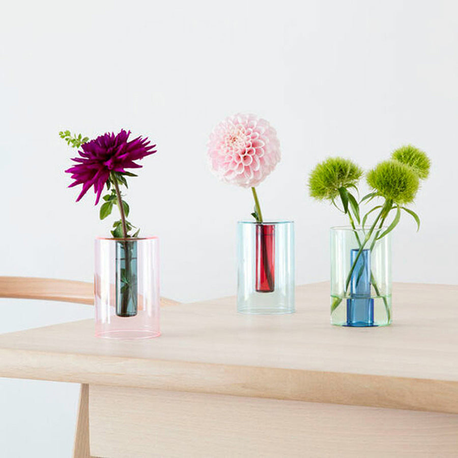 Block-Design-petit-vase-reversible-vert-bleu-decoration-Atelier-Kumo