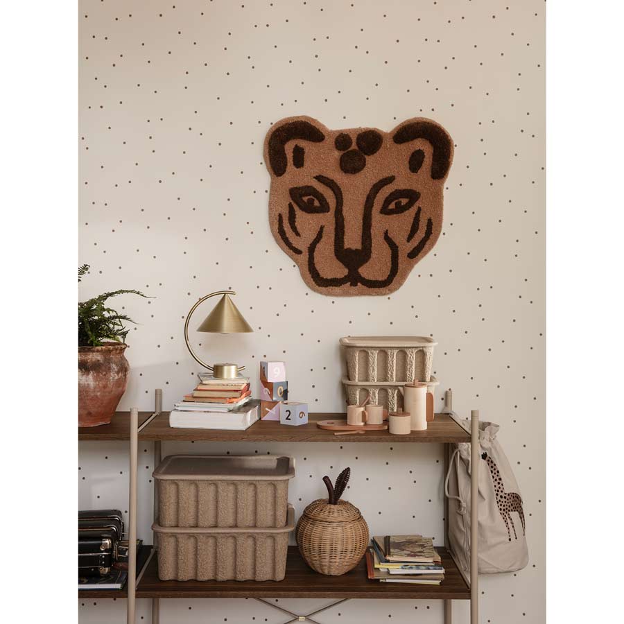 Ferm-Living-tapis-tete-leopard-marron-decoration-Atelier-Kumo