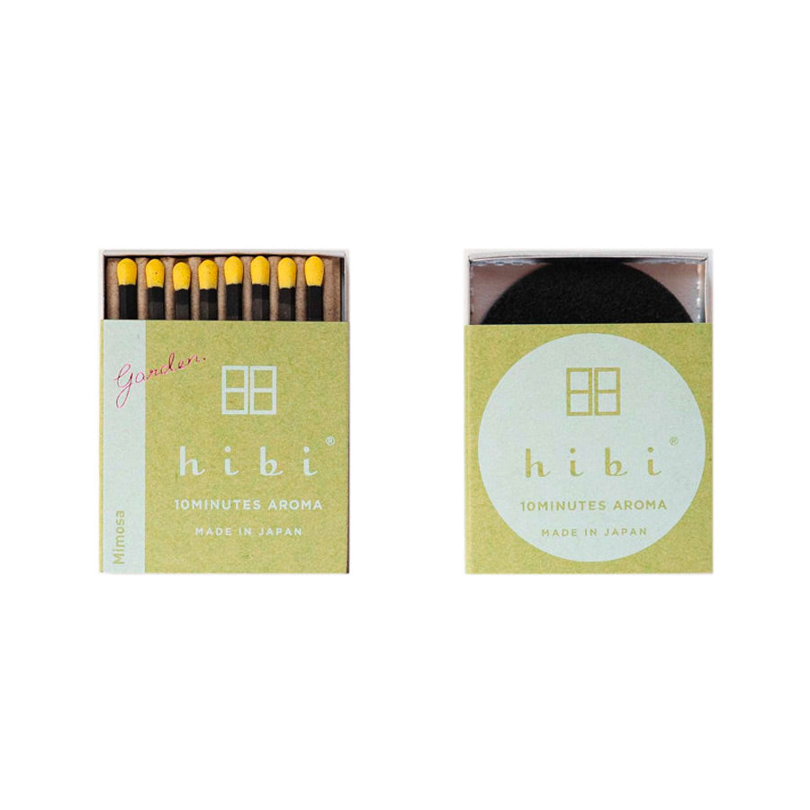 HIBI-encens-japonais-mimosa-allumette-Atelier-Kumo