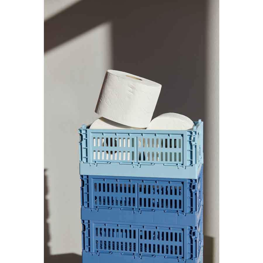 Hay-cagette-pliante-rangement-S-bleu-electrique-bleu-clair-Atelier-Kumo