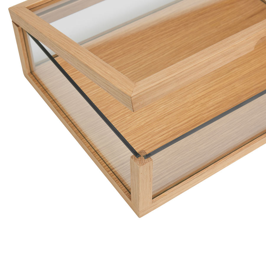Boîte en bois avec couvercle en plexiglas - Élégant emballage cadeau Boîte en bois avec couvercle en plexiglas - Élégant emballage cadeau