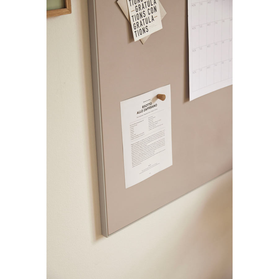 Hubsch - Tableau aimanté Era gris clair | Atelier Kumo design shop