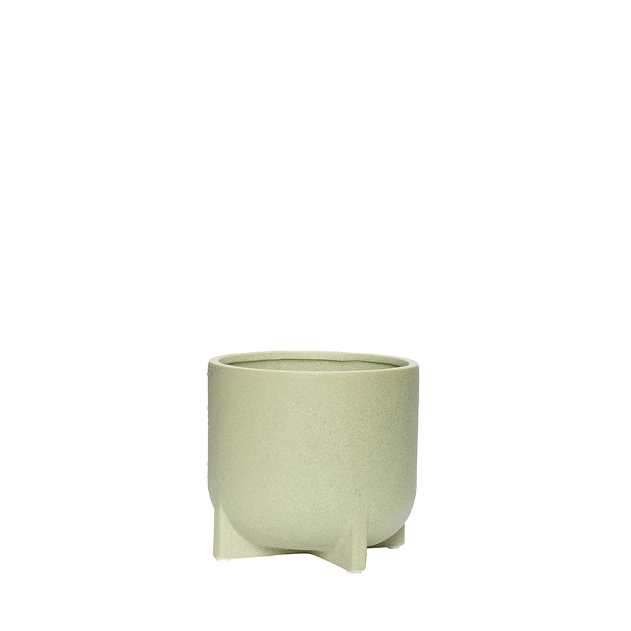 Hubsch-pot-ceramique-vert-petit-Atelier-Kumo