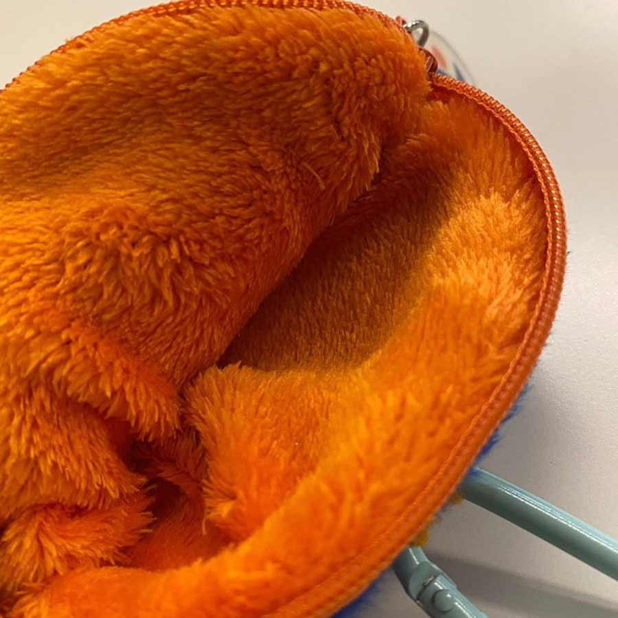 Japfac-porte-monnaie-rond-fluffy-orange-Atelier-Kumo