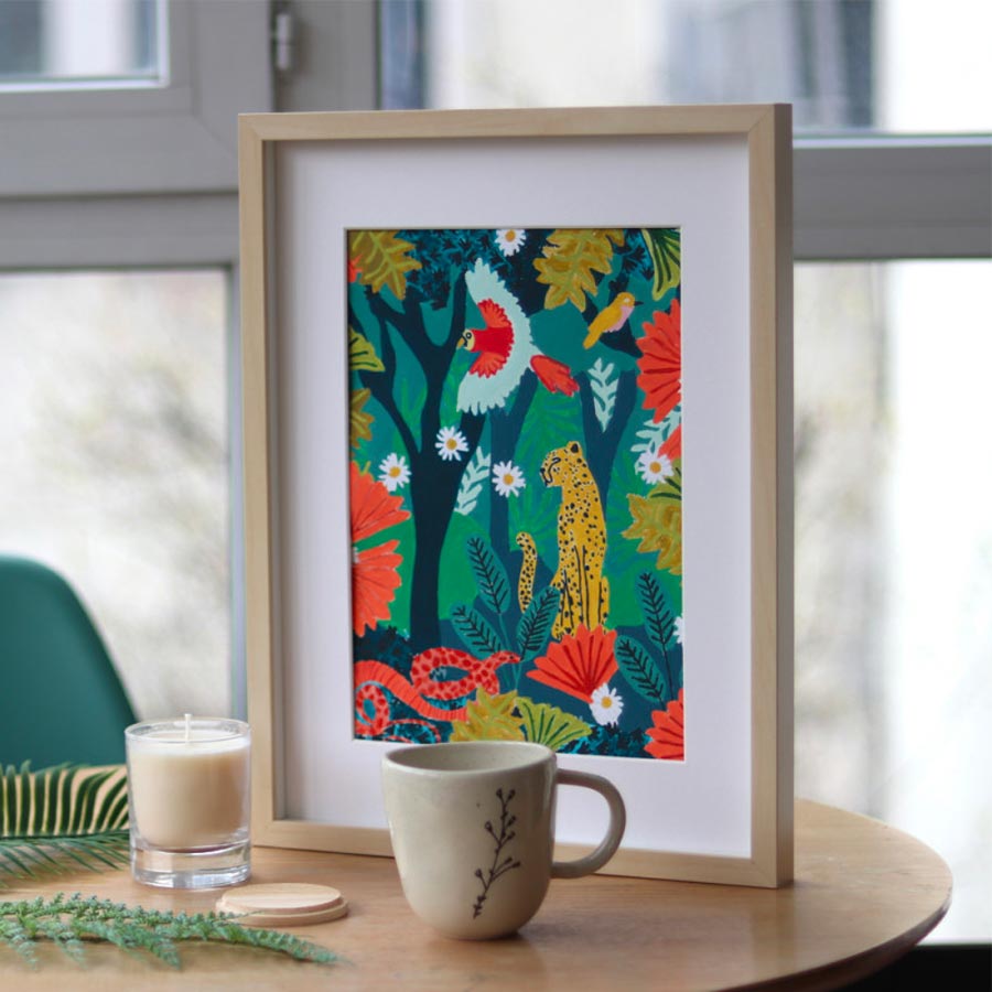 Acheter Kit Peinture par Numéro d'Art Adulte - Maison dans une Forêt