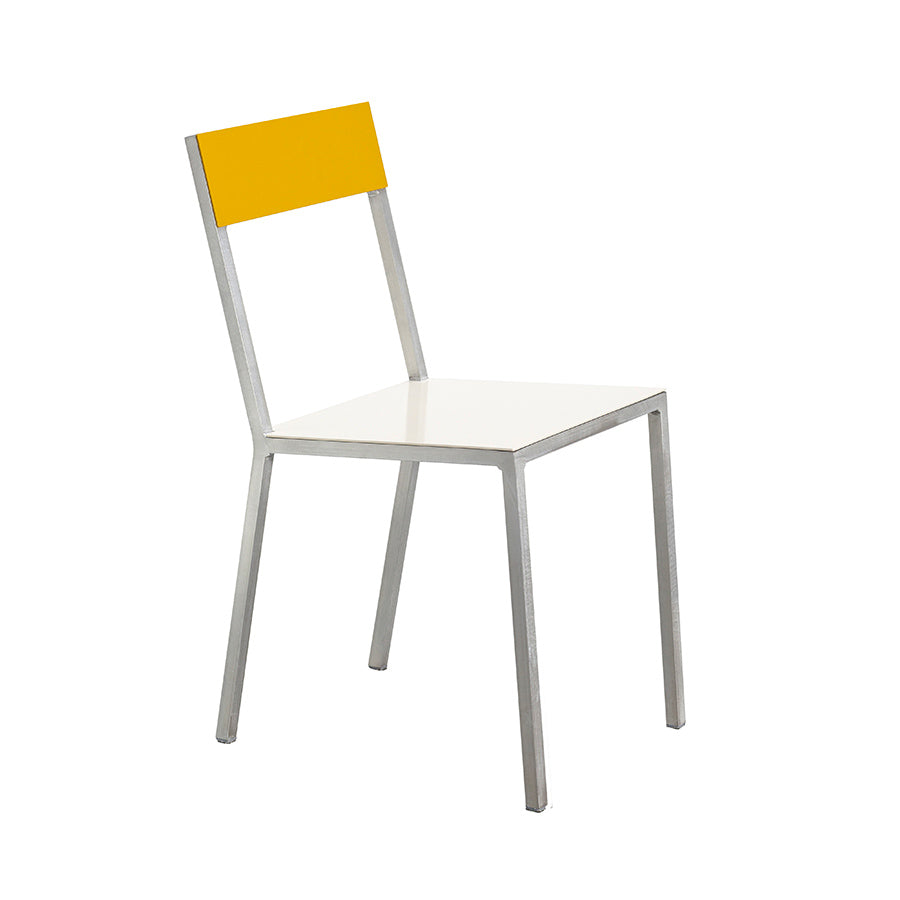 Muller-van-Severen-chaise-aluminium-alu-chair-blanc-jaune-Valerie-Objects-Atelier-Kumo