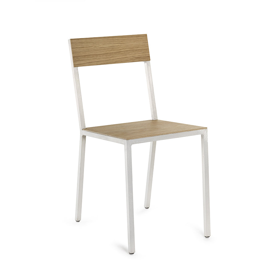 Muller-van-Severen-chaise-aluminium-alu-chair-bois-face-Valerie-Objects-Atelier-Kumo