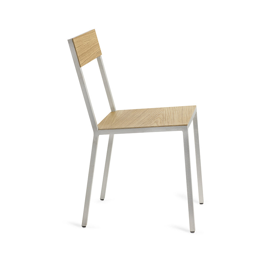 Muller-van-Severen-chaise-aluminium-alu-chair-bois-profil-Valerie-Objects-Atelier-Kumo