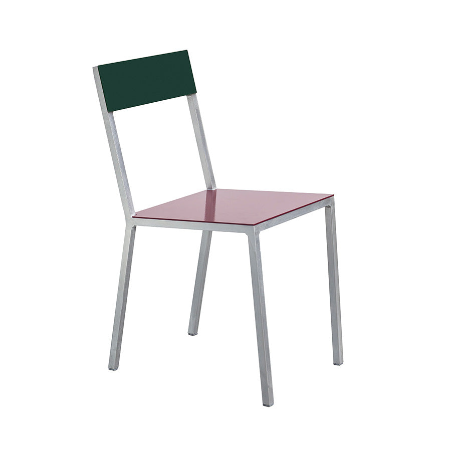 Muller-van-Severen-chaise-aluminium-alu-chair-rouge-bourgogne-vert-Valerie-Objects-Atelier-Kumo