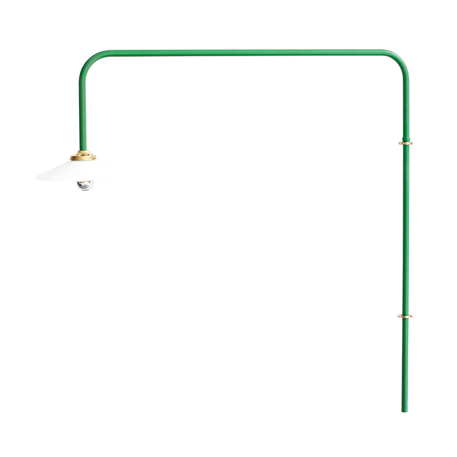 Muller-van-Severen-hanging-lamp-n-5-vert-Valérie-Objects-Atelier-Kumo