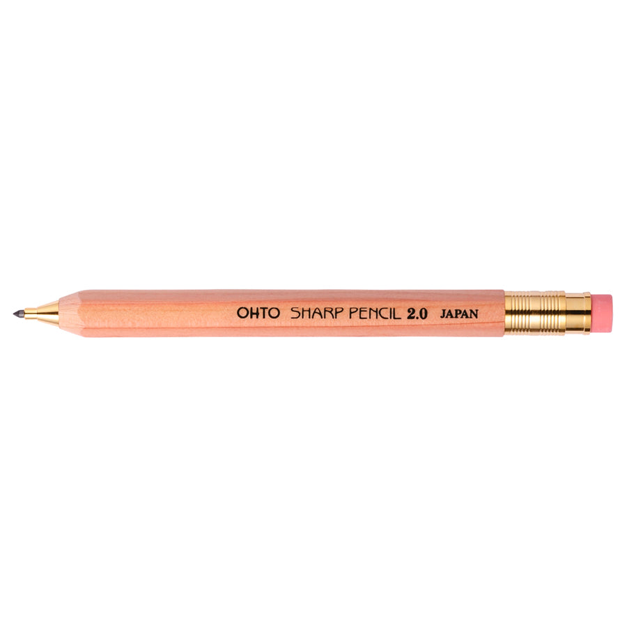 Ohto-sharp-mechanical-pencil-2.0-crayon-naturel-Atelier-Kumo