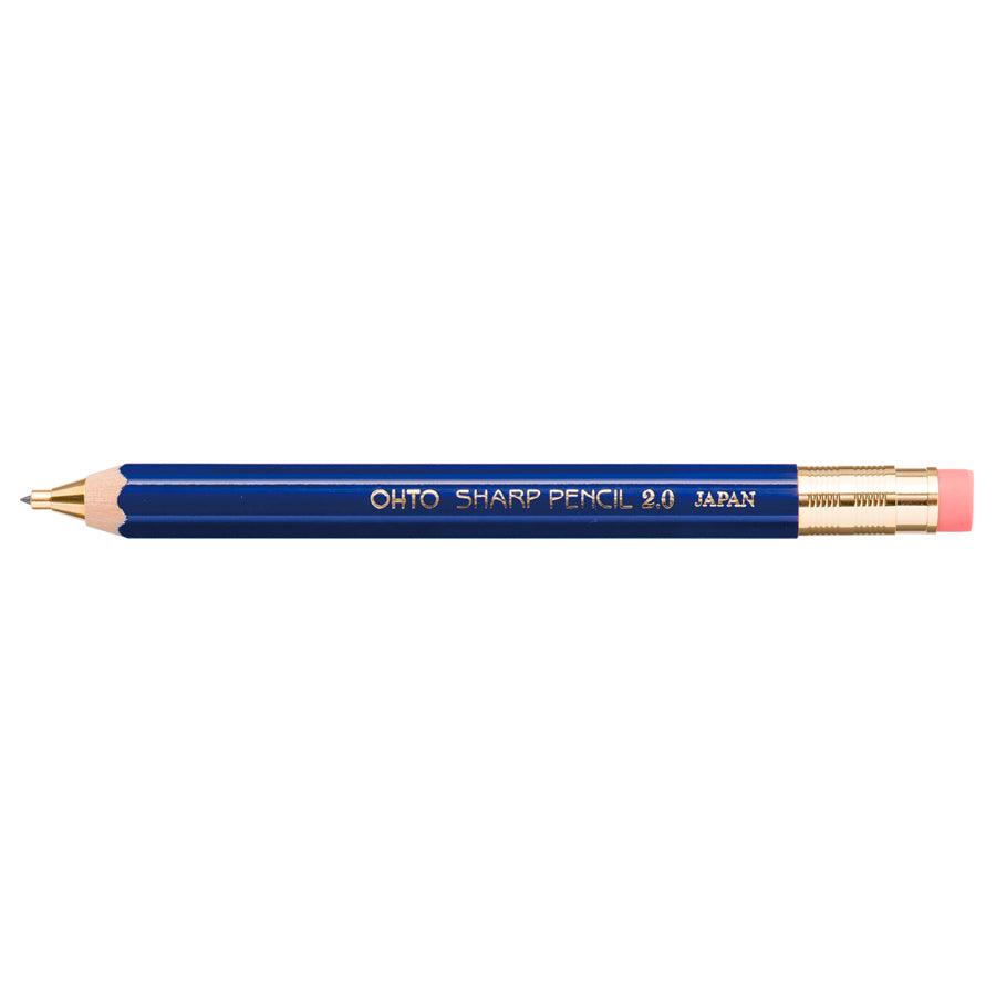 Ohto-sharp-porte-mine-2.0-crayon-bleu-Atelier-Kumo
