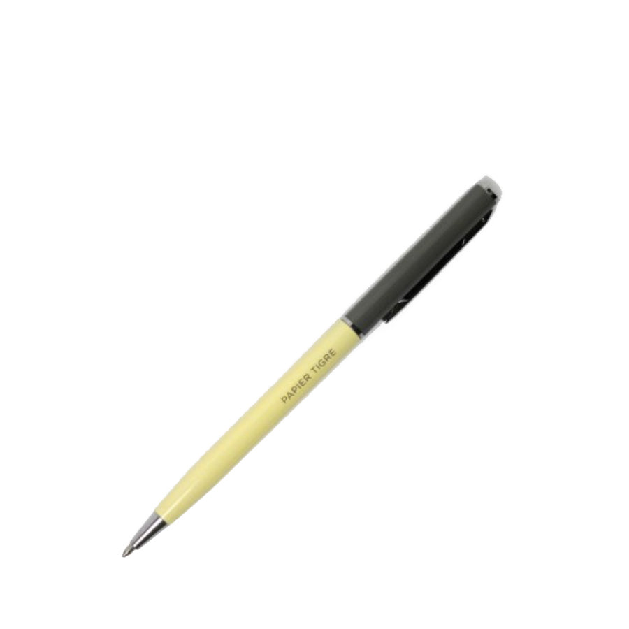 Papier-Tigre-stylo-bille-jaune-gris-Atelier-Kumo