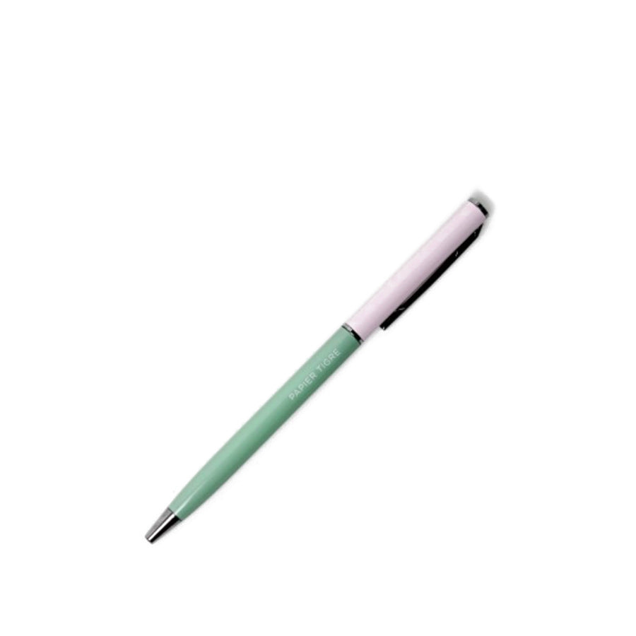 Papier-Tigre-stylo-bille-rose-vert-Atelier-Kumo