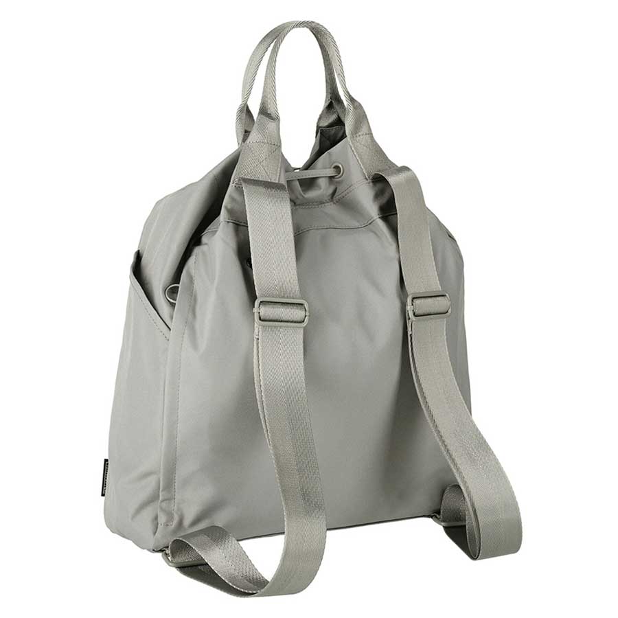 Le zébu fait des bulles: Sac besace en suédine gris cendre, intérieur Le zébu fait des bulles: Sac besace en suédine gris cendre, intérieur