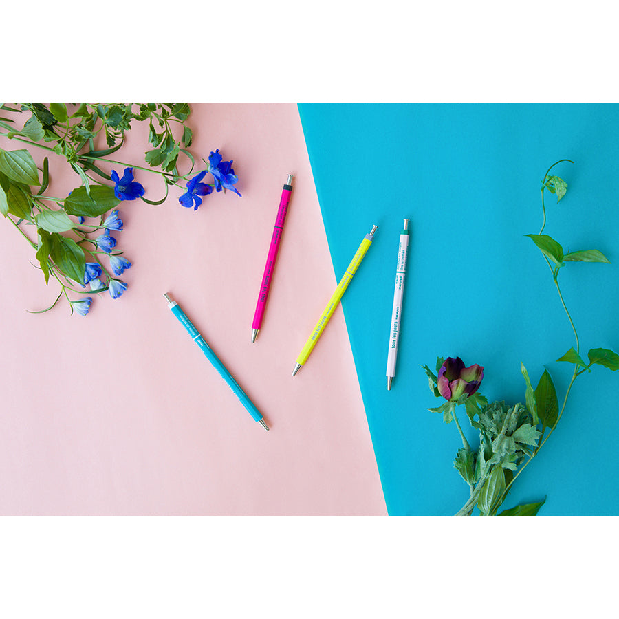 stylo doré / vert avec fleurs à l'intérieur - stylo bille - stylo avec  fleurs